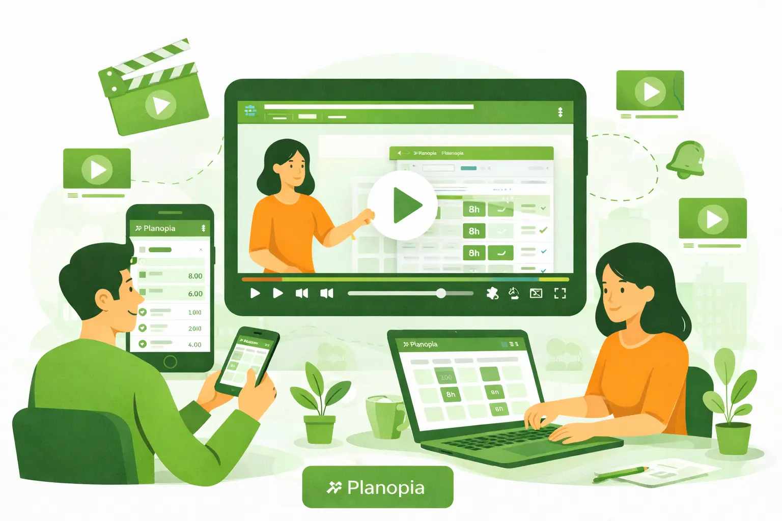 Instrukcja wideo Planopia — poradniki z aplikacji